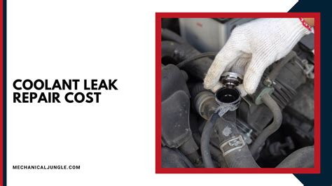 average cost of coolant leak repair|Car Radiator Repair Cost Guide